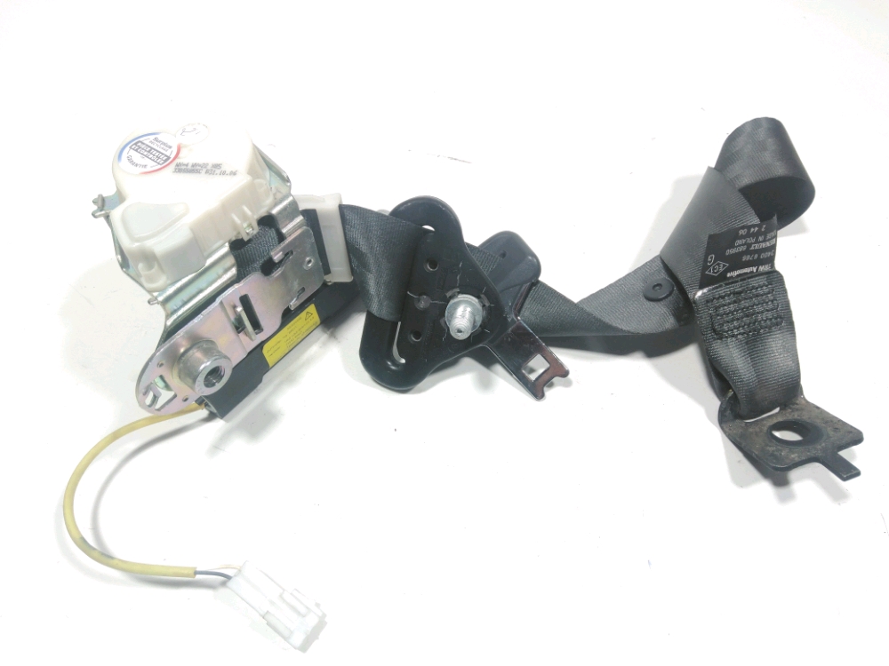 Ceinture arrière gauche
