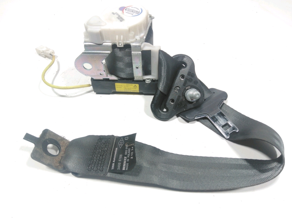 Ceinture arrière gauche