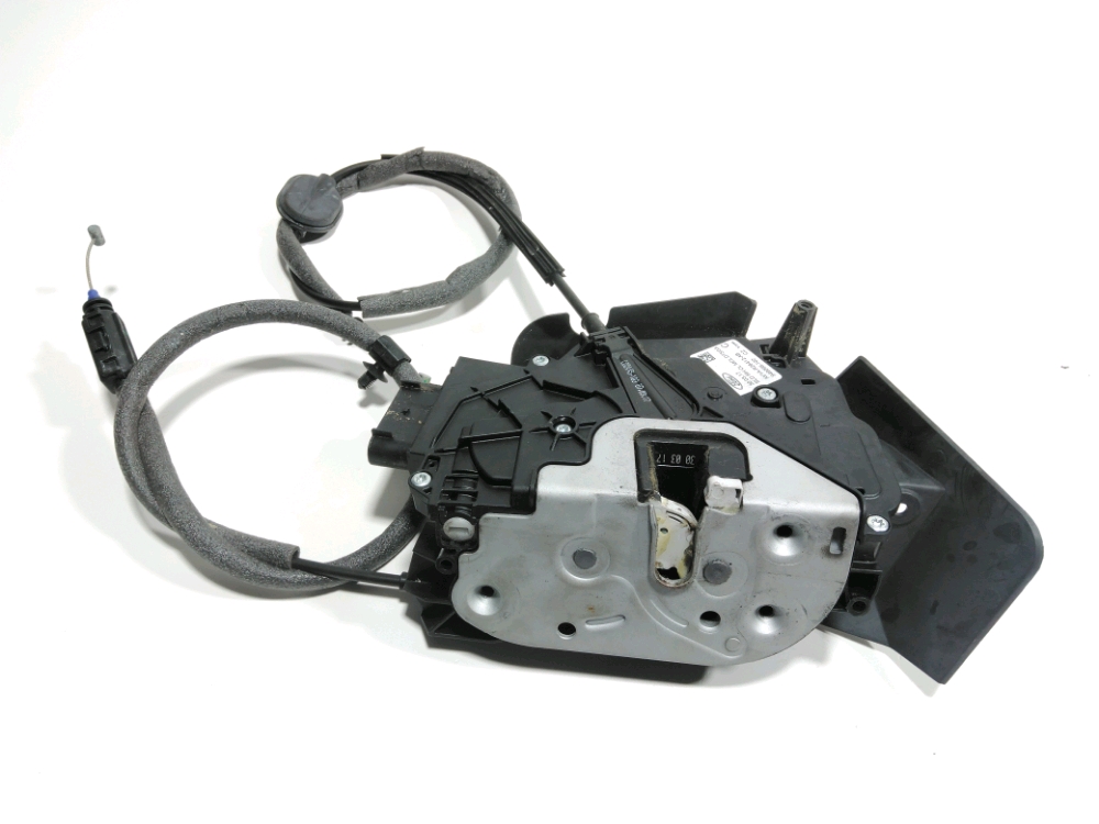 Serrure de porte coulissante droite