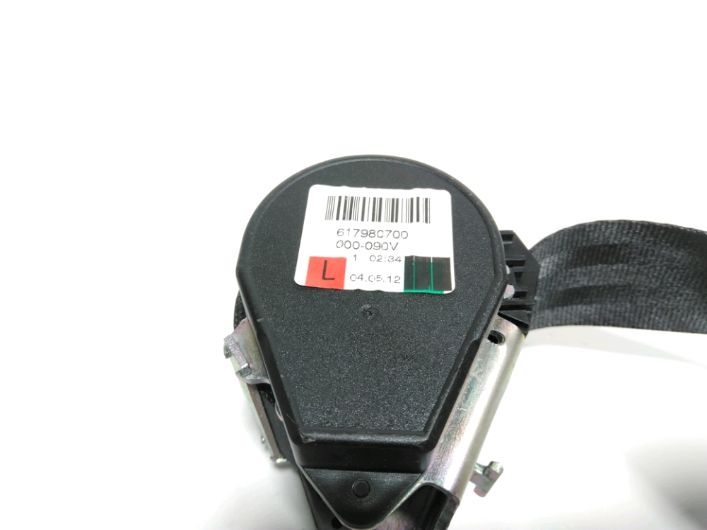Ceinture arrière gauche