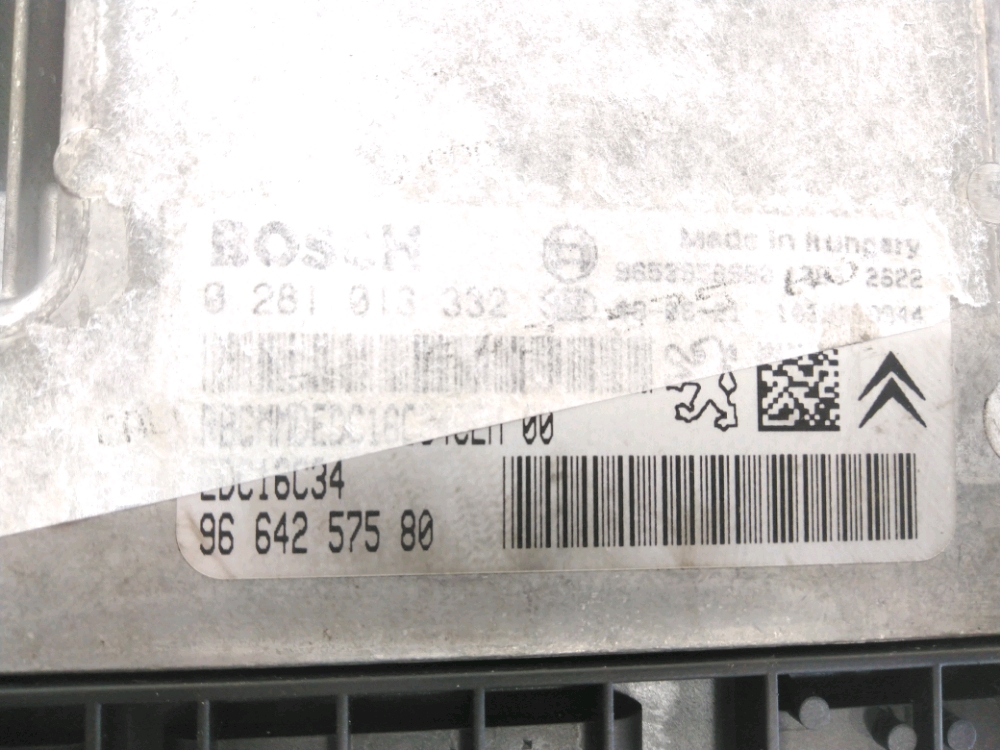 Calculateur moteur