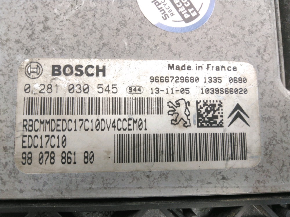 Calculateur moteur