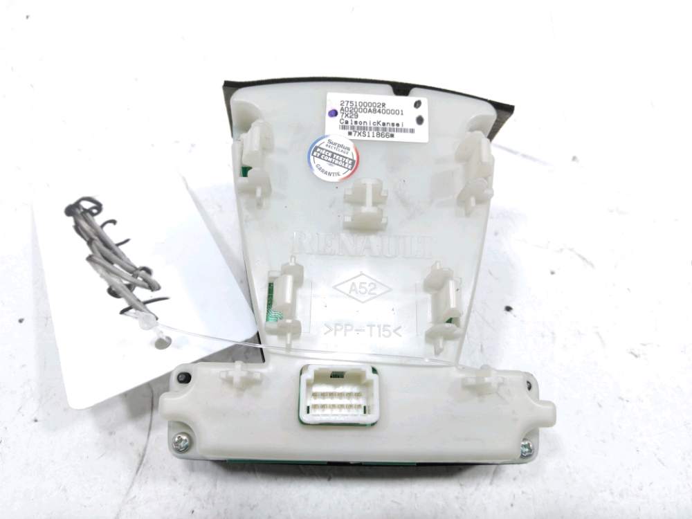 Commande de chauffage