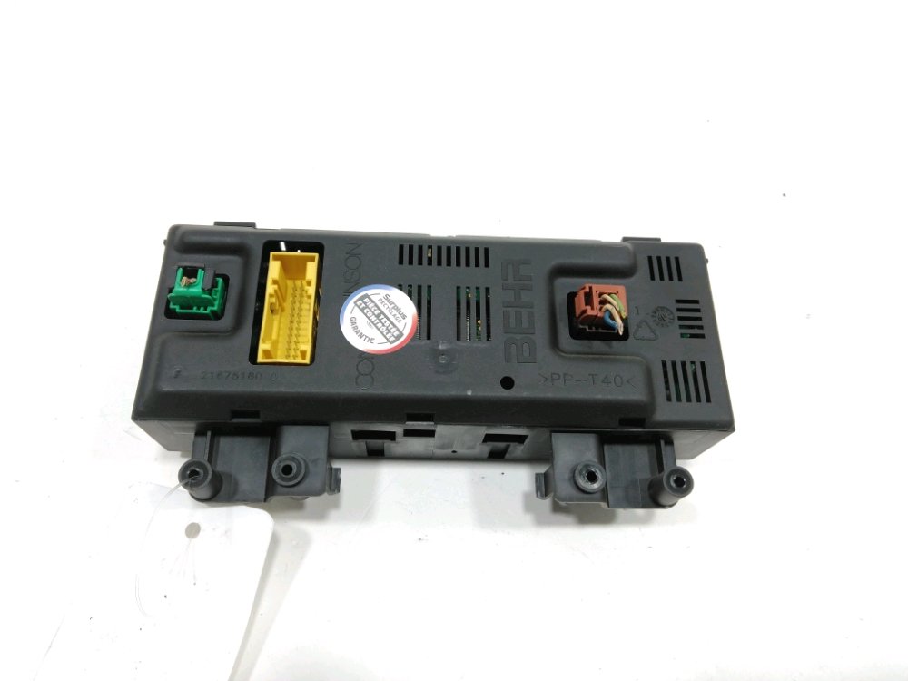 Commande de chauffage