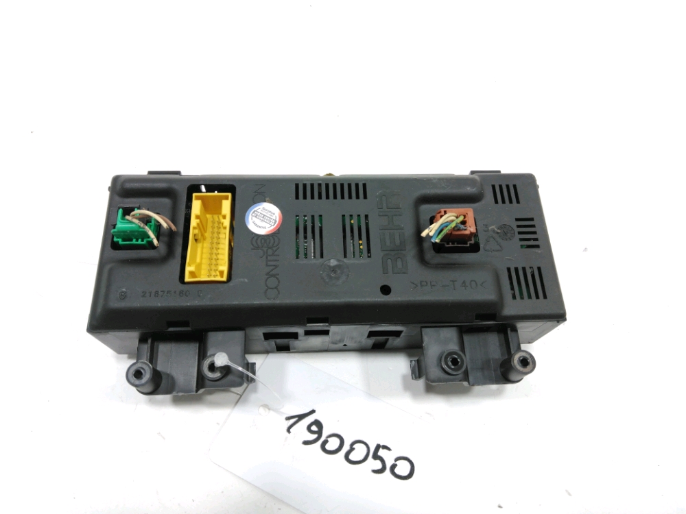 Commande de chauffage