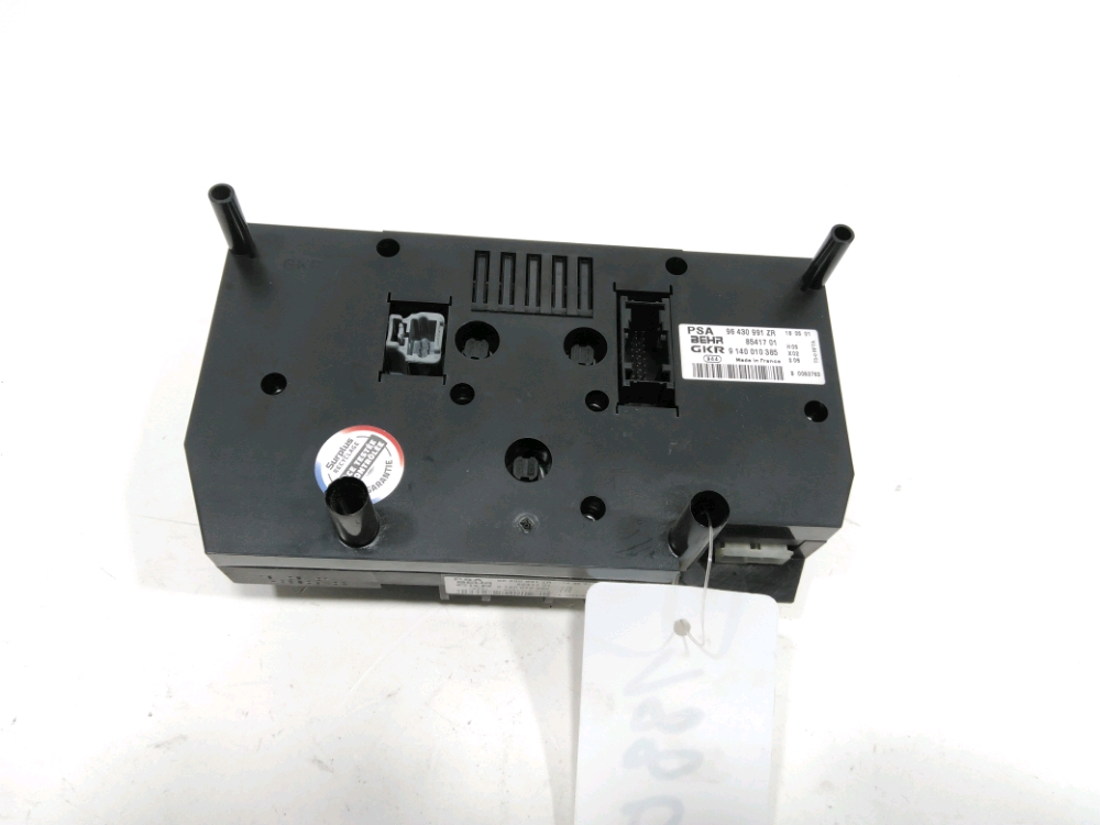 Commande de chauffage