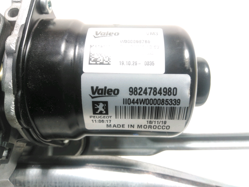 Mécanisme + moteur d'essuie glace avant