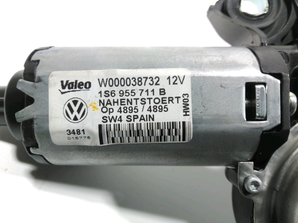 Moteur d'essuie glace arrière