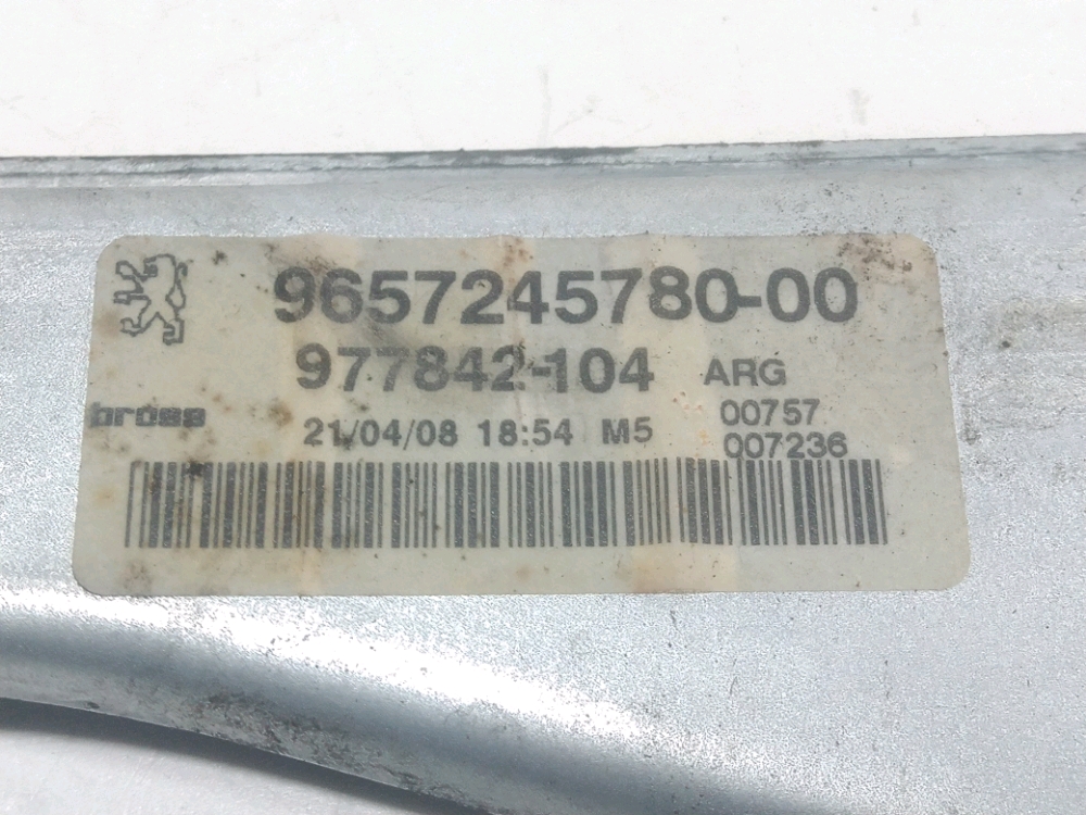 Lève-vitre manuel arrière gauche