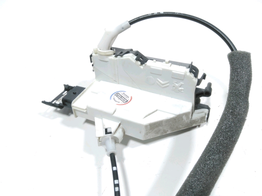 Serrure de porte coulissante droite