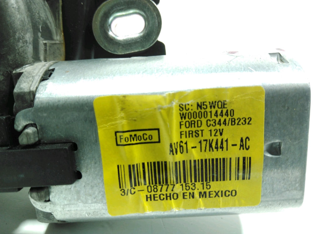 Moteur d'essuie glace arrière