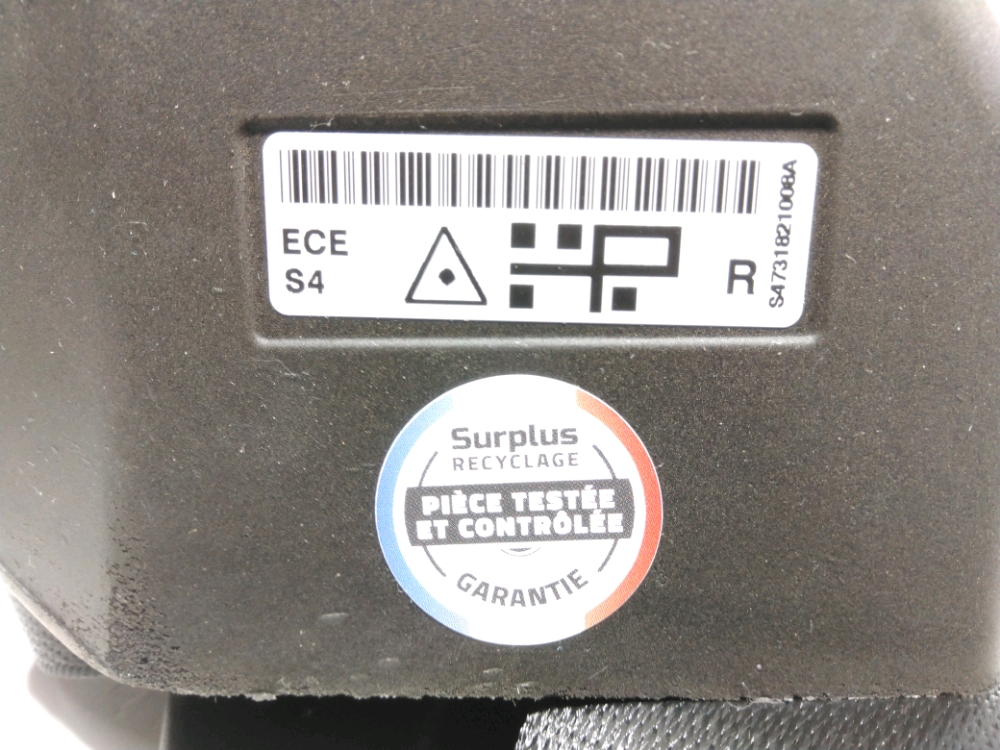 Ceinture arrière droite