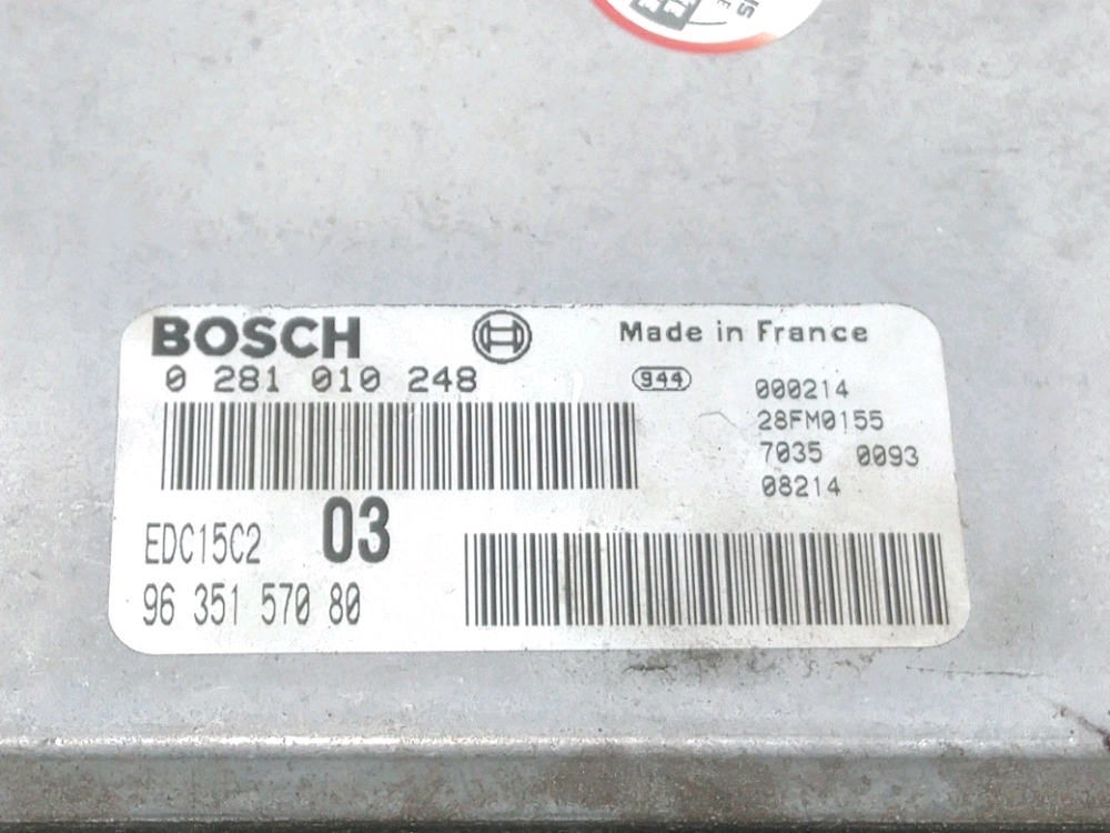 Calculateur moteur