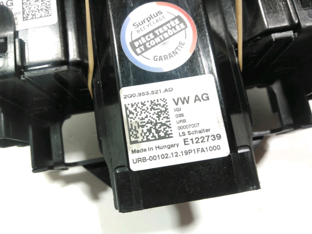 Commande sous-volant