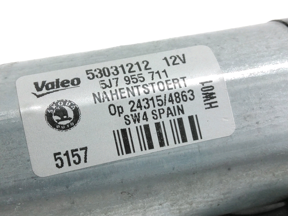 Moteur d'essuie glace arrière