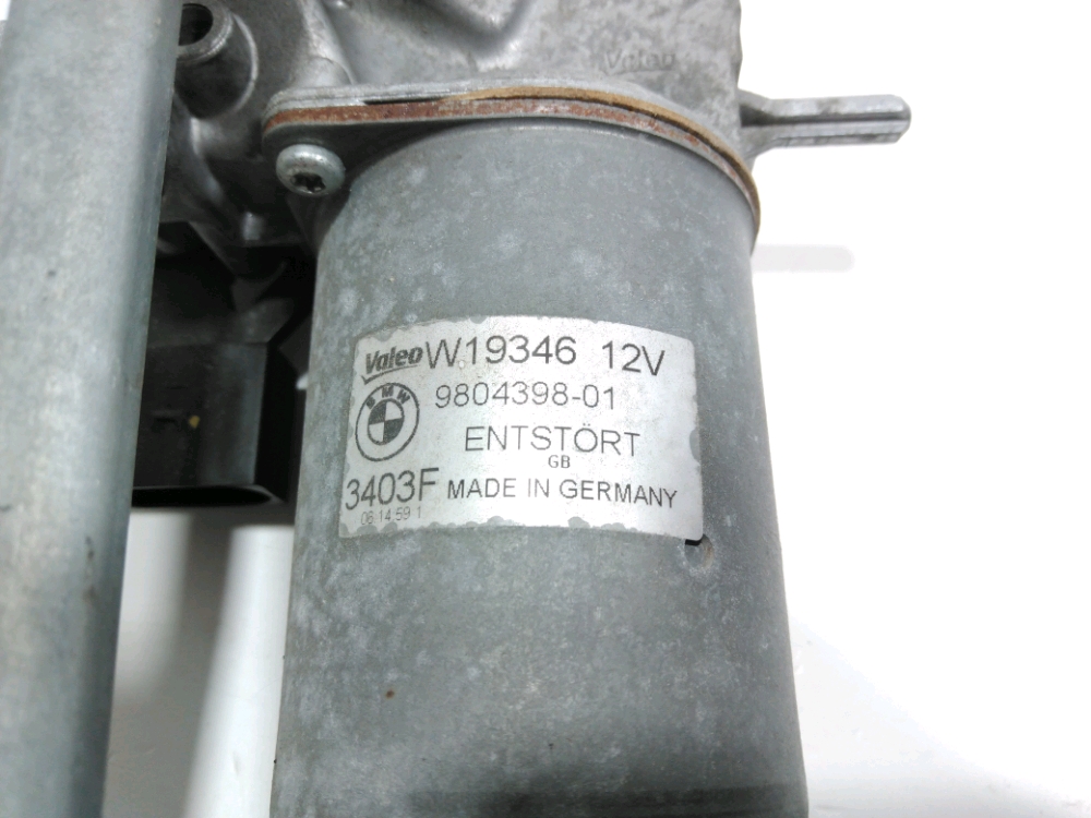 Mécanisme + moteur d'essuie glace avant