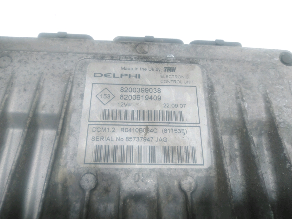 Calculateur moteur