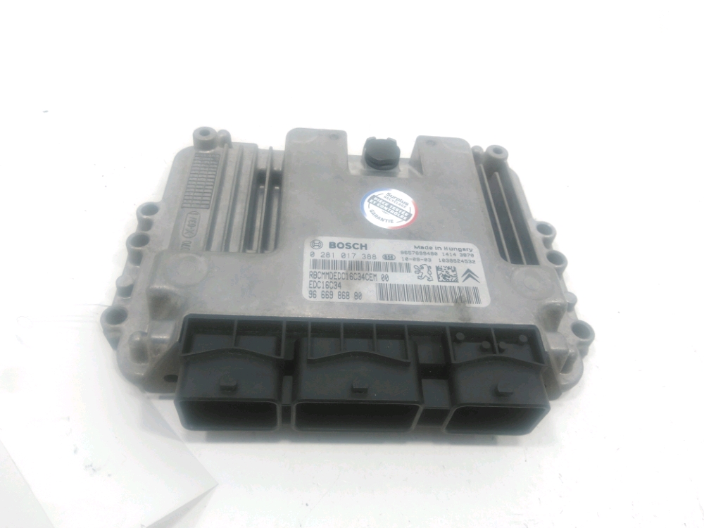 Calculateur moteur