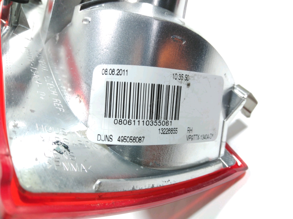 Feu arrière intérieur droit