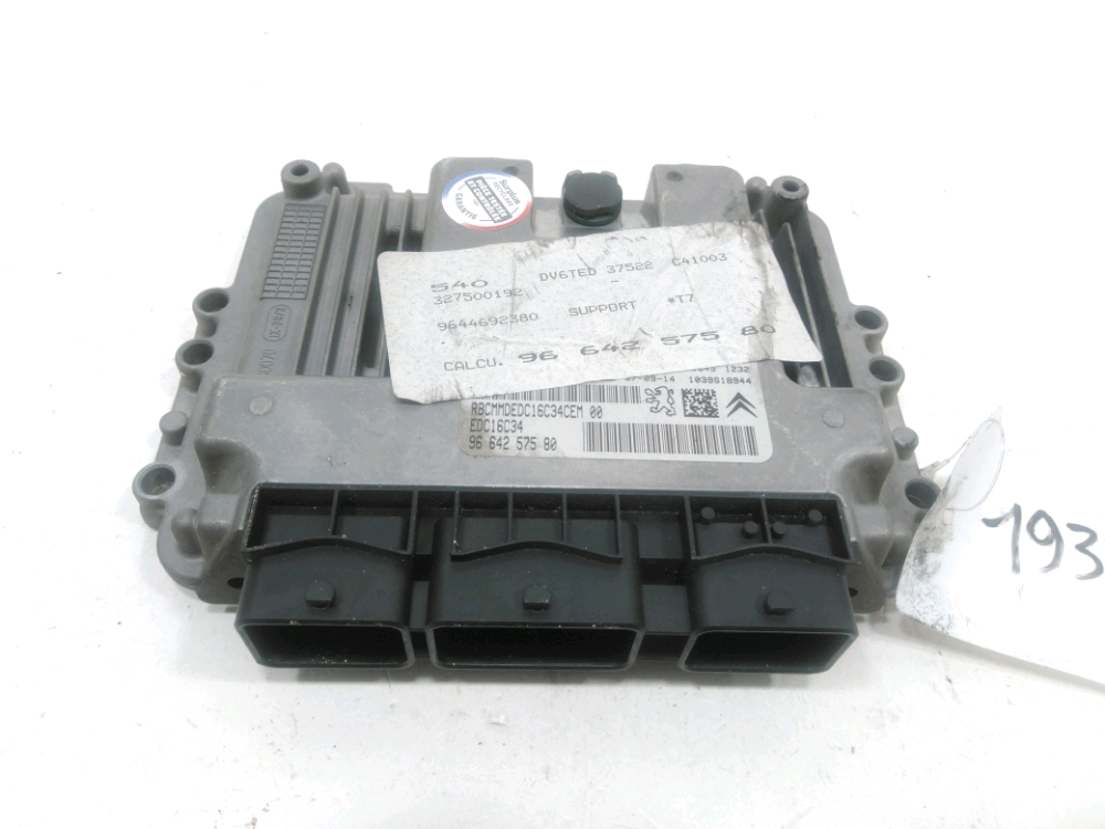 Calculateur moteur