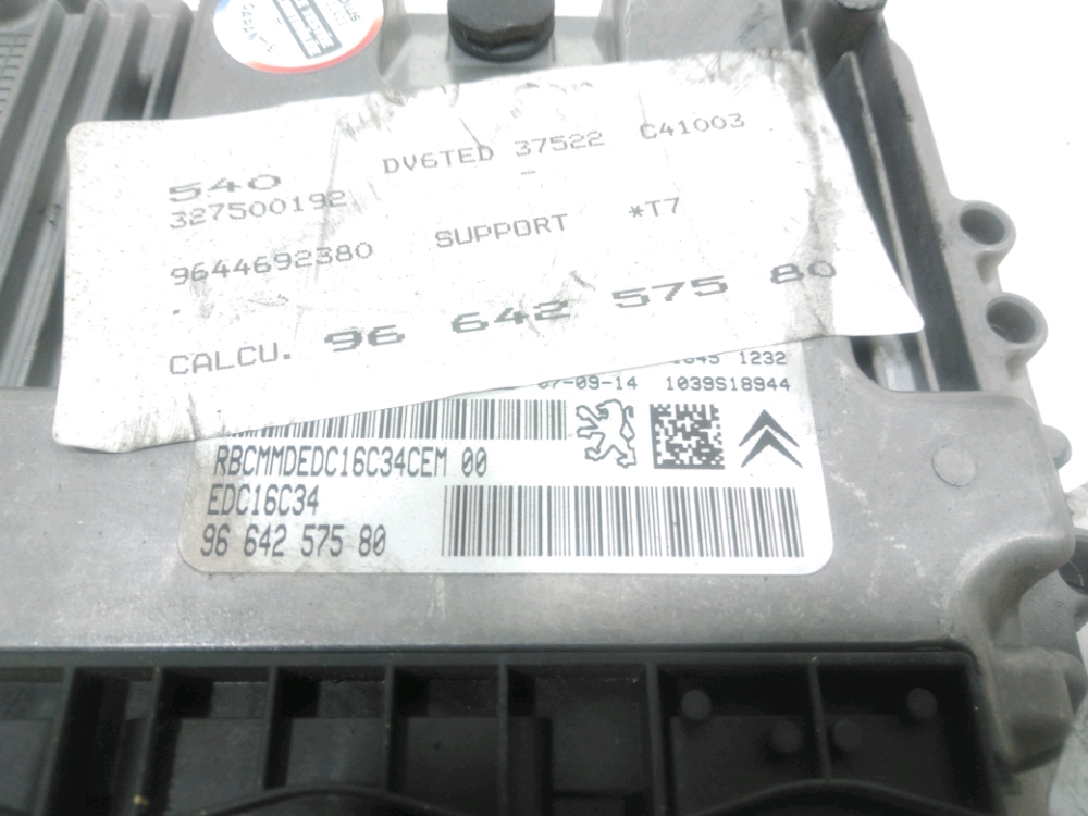 Calculateur moteur