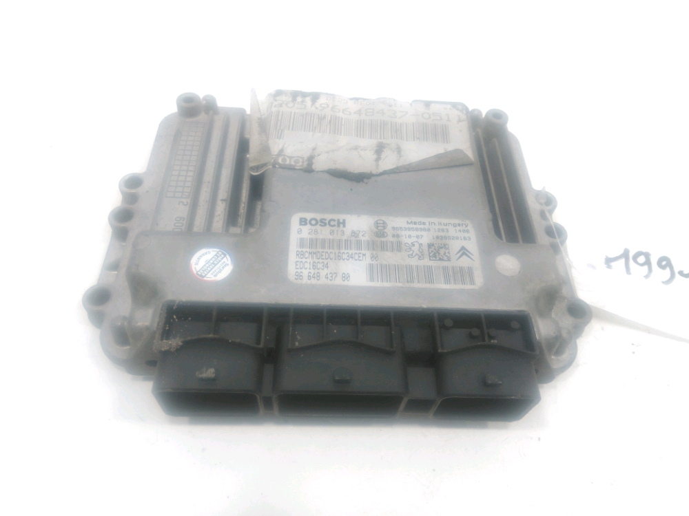 Calculateur moteur