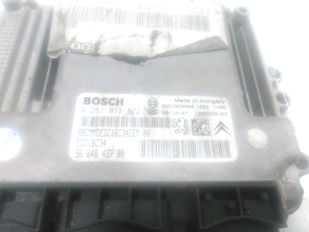 Calculateur moteur