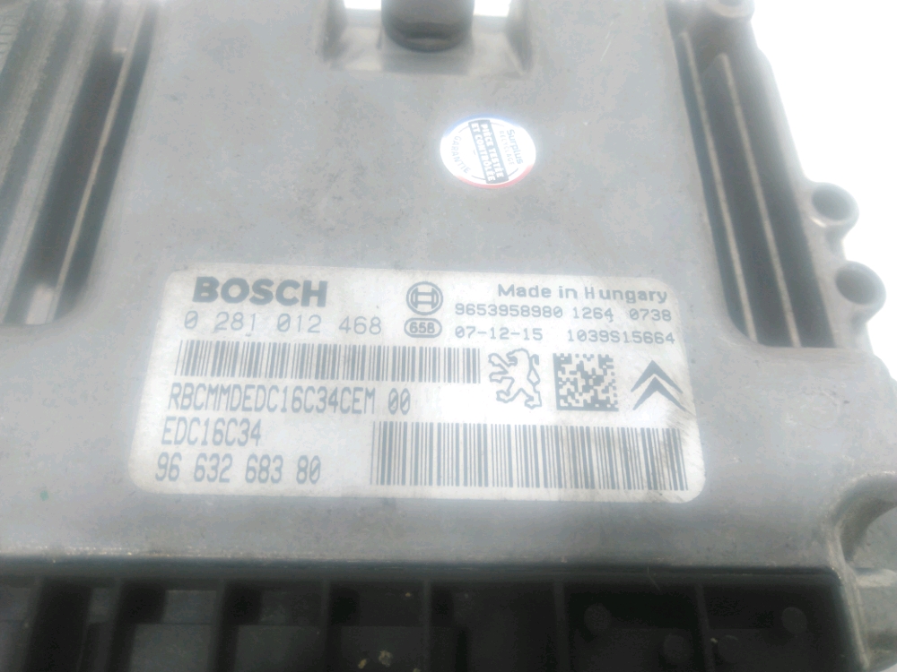 Calculateur moteur