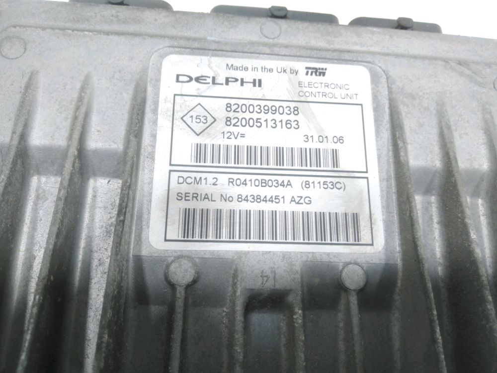 Calculateur moteur