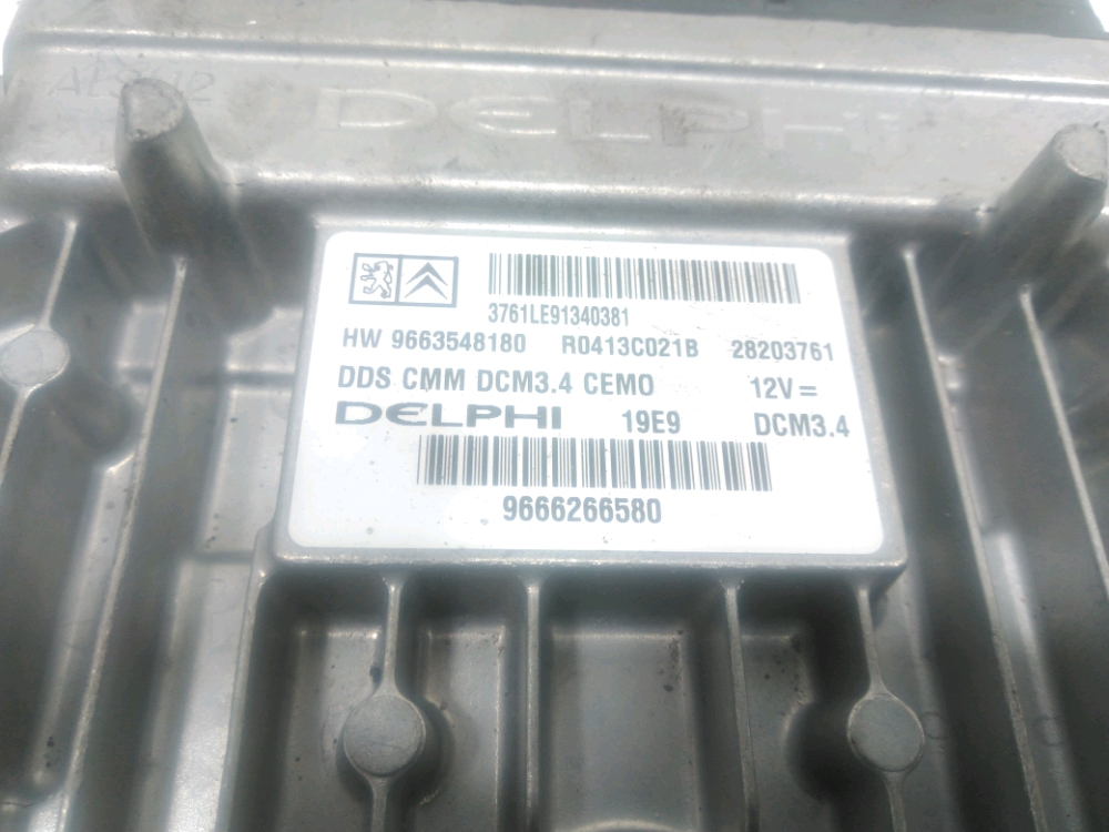 Calculateur moteur