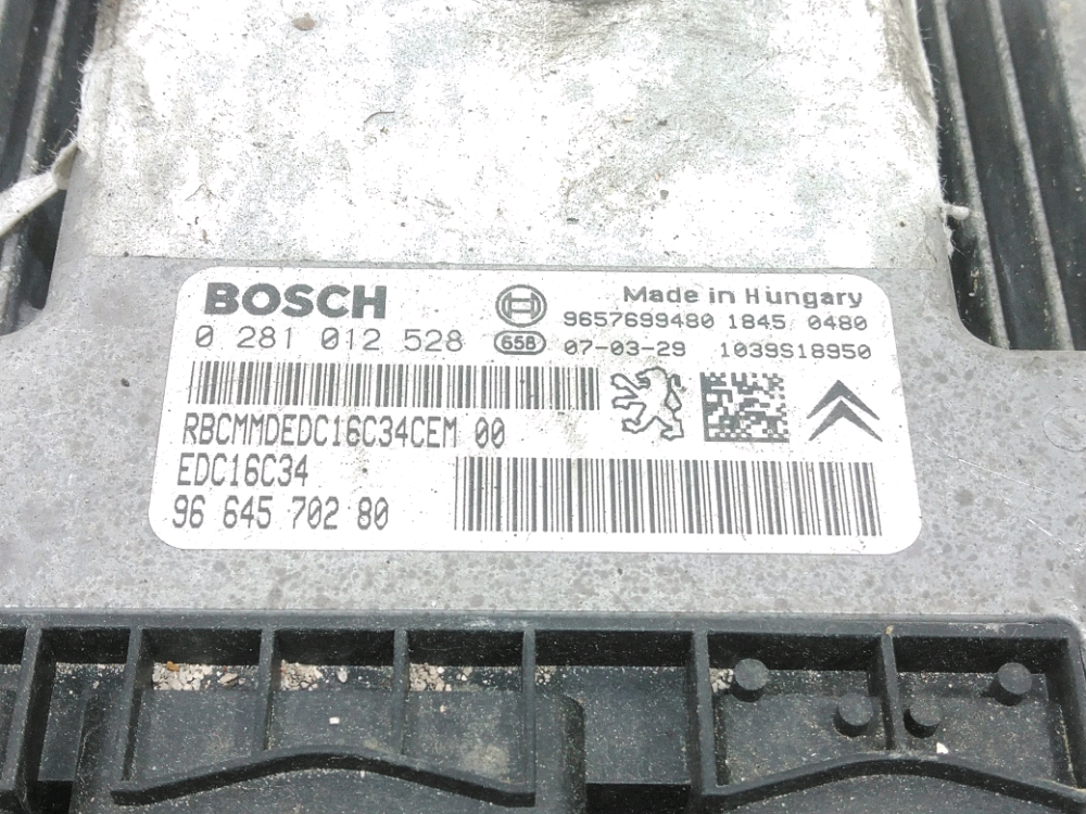 Calculateur moteur
