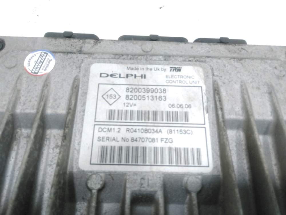 Calculateur moteur