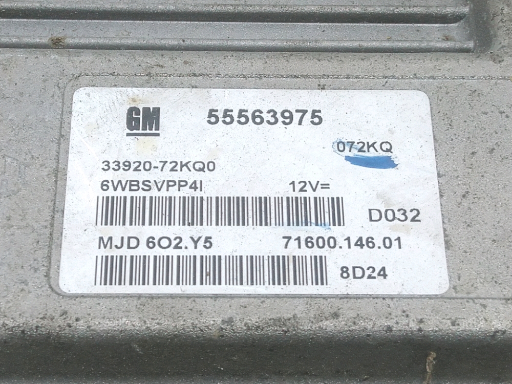 Calculateur moteur