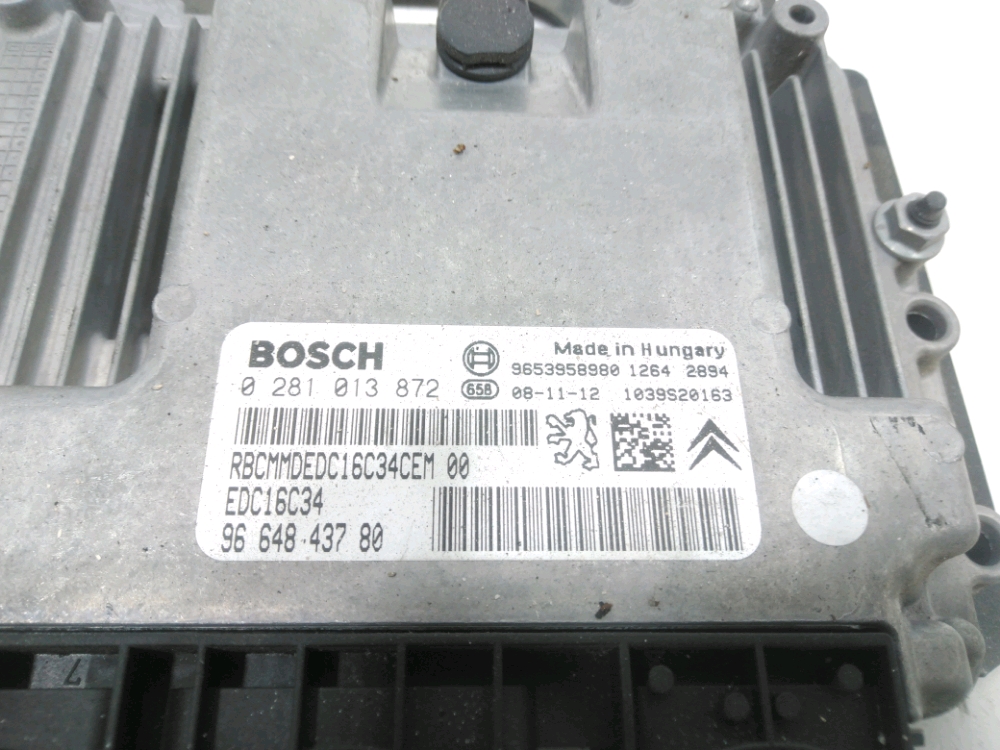 Calculateur moteur