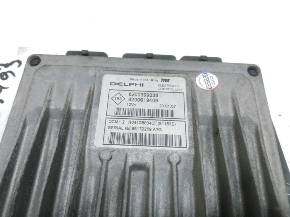 Calculateur moteur