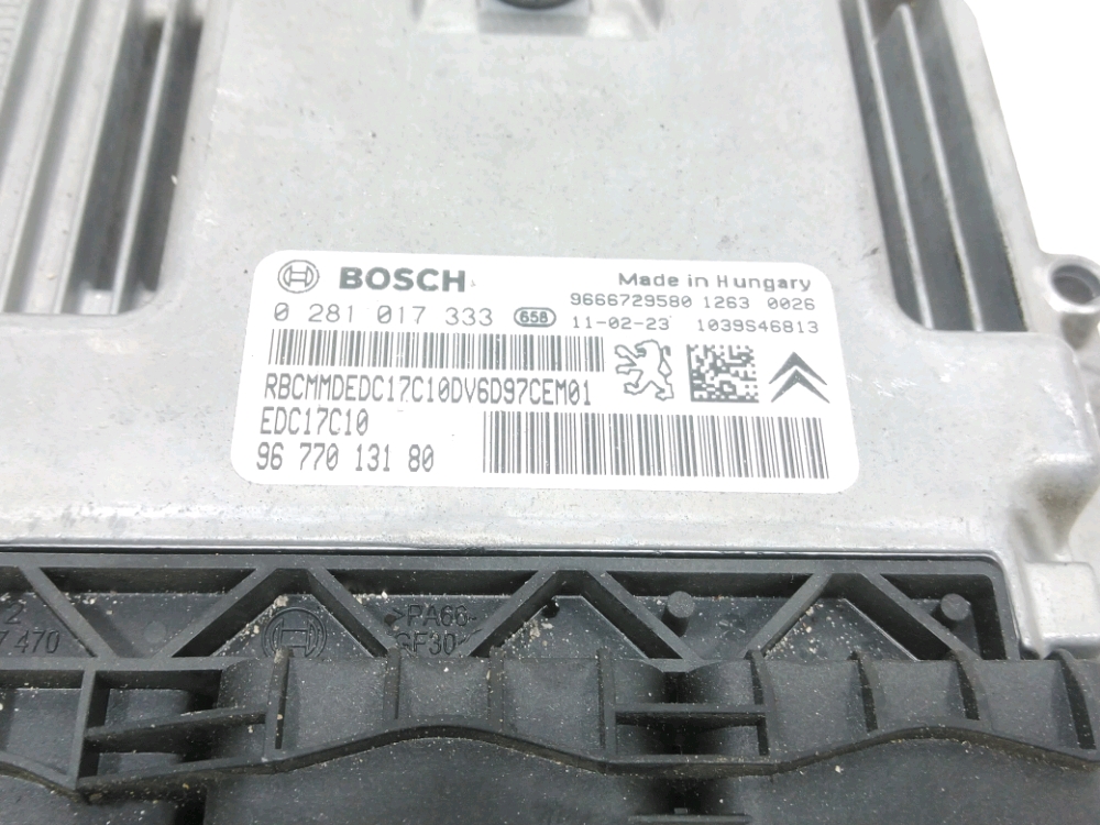Calculateur moteur