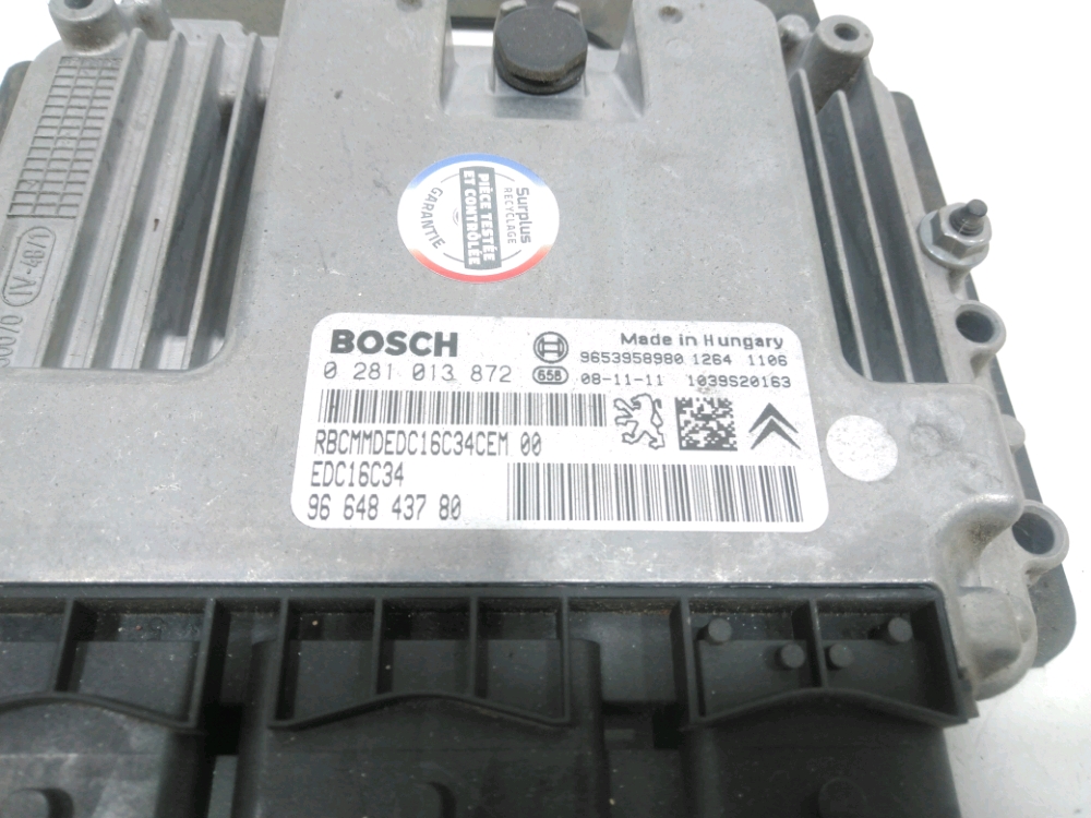 Calculateur moteur