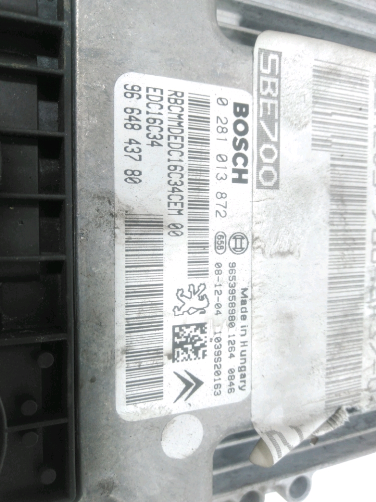 Calculateur moteur