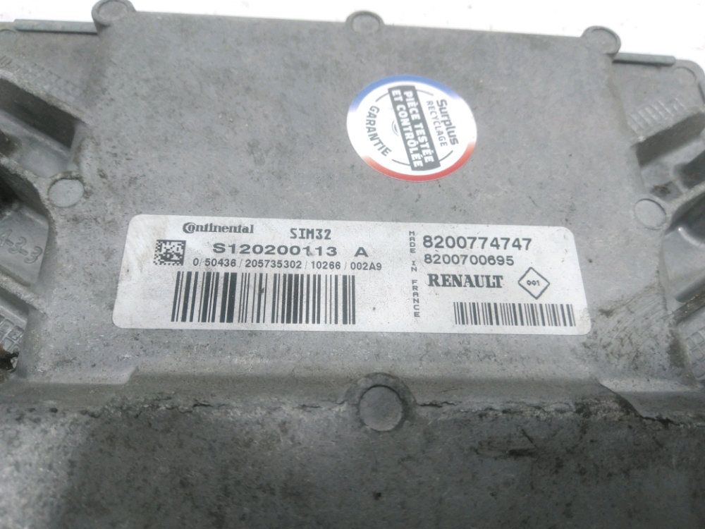 Calculateur moteur