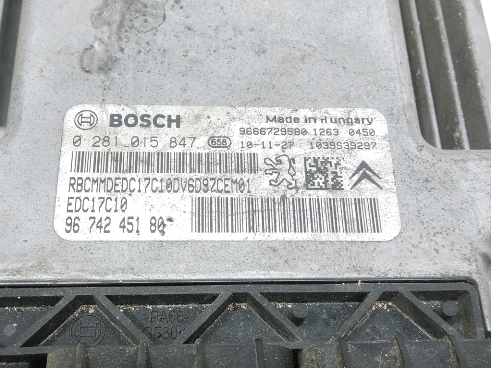 Calculateur moteur
