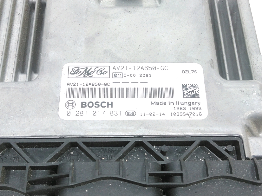 Calculateur moteur