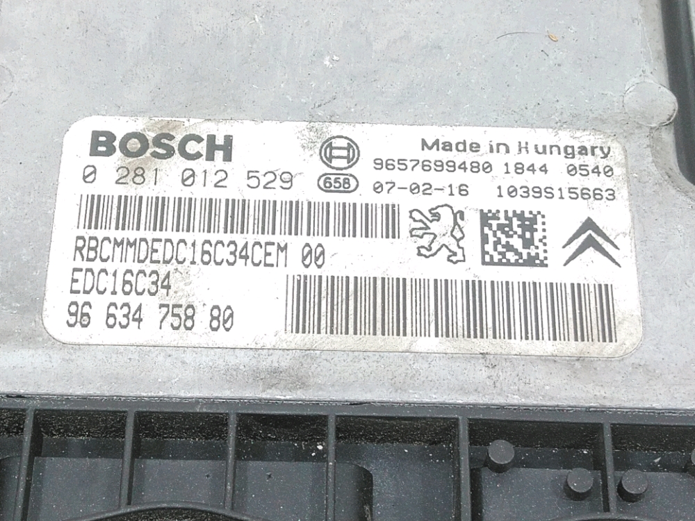 Calculateur moteur