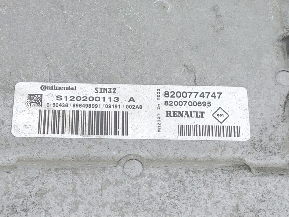 Calculateur moteur