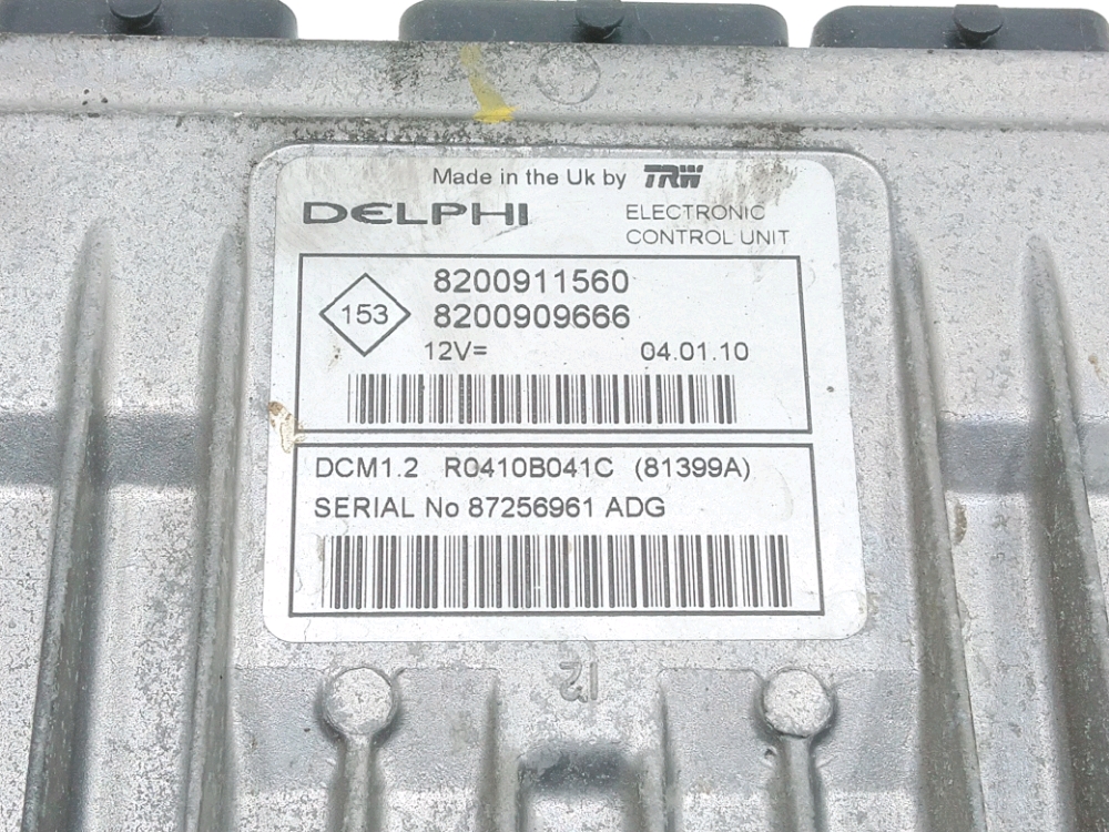 Calculateur moteur