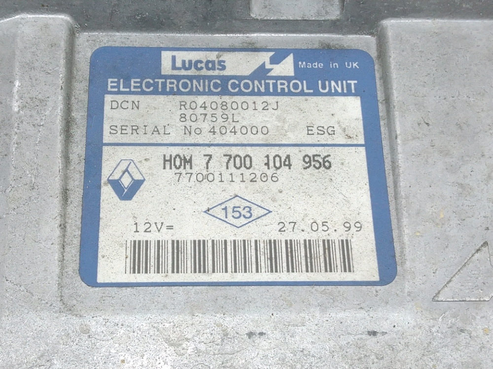 Calculateur moteur