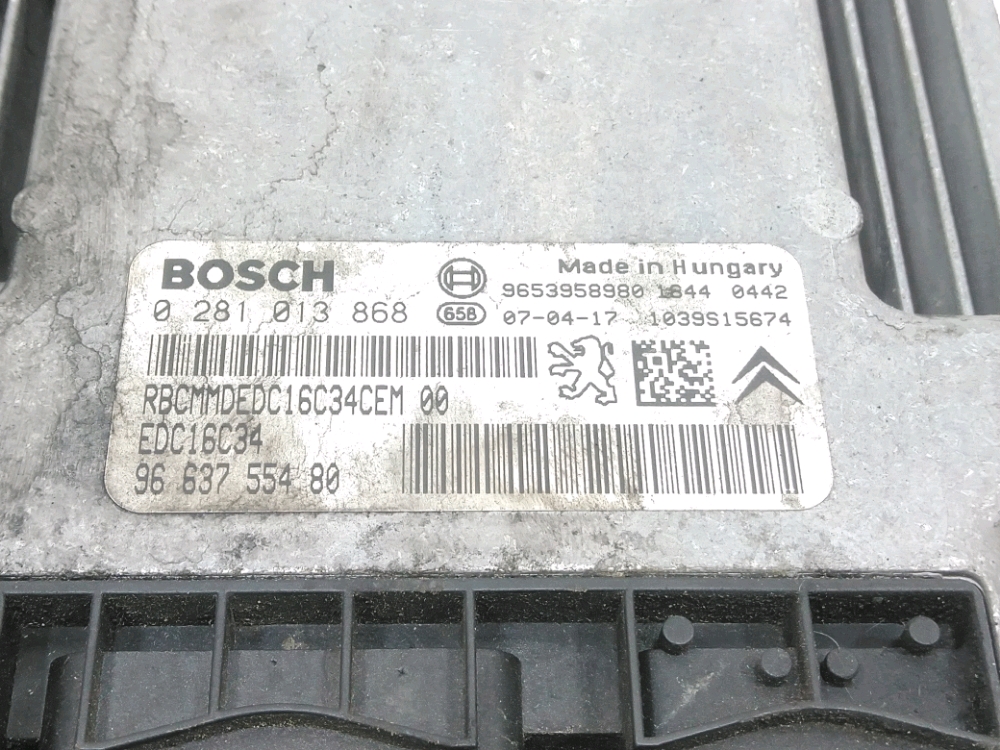 Calculateur moteur