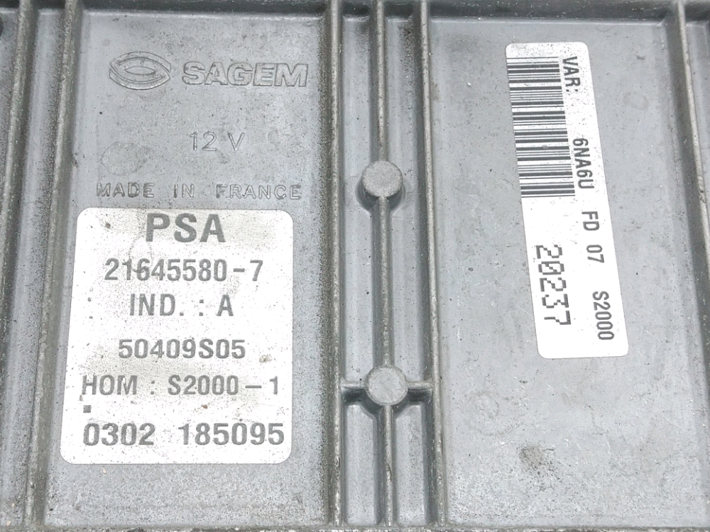 Calculateur moteur