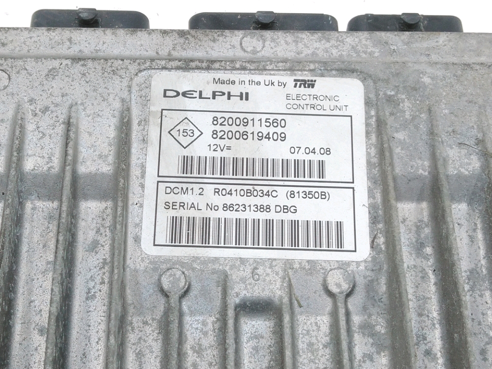 Calculateur moteur