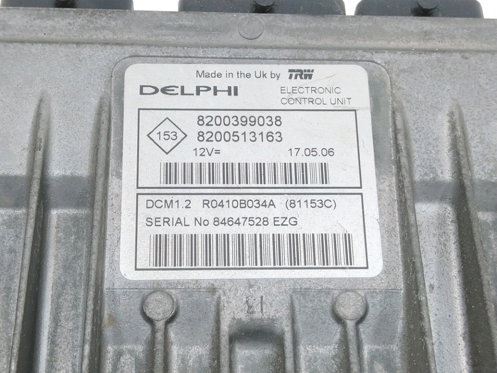 Calculateur moteur