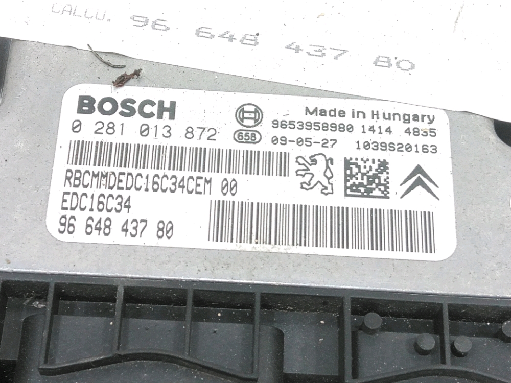 Calculateur moteur